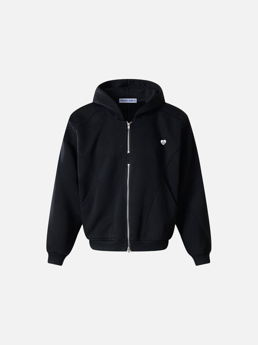 Aelfric Eden Curved Seam Zip Up Hoodie