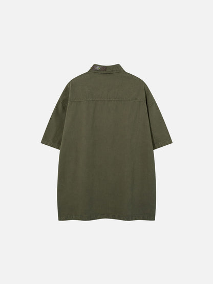 Aelfric Eden Patchwork Short Sleeve Shirt