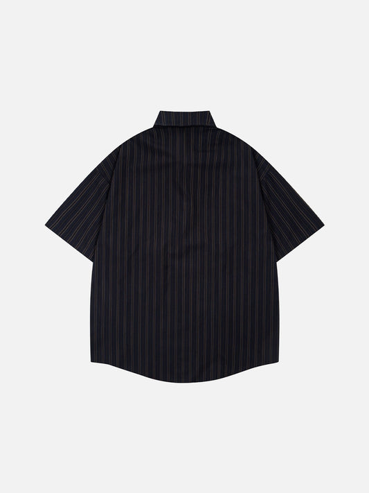 Aelfric Eden Birdhouse Embroidery Short Sleeve Shirt