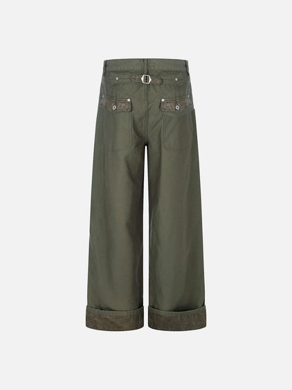 Aelfric Eden Button Pocket Cuffed Pants