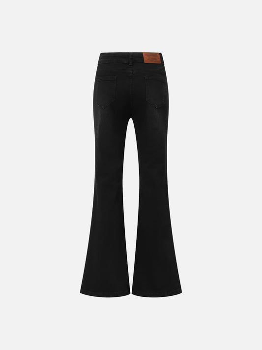 Aelfric Eden Bow Hem Bootcut Jeans
