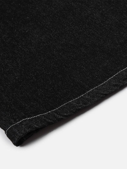 Aelfric Eden Plaid Tie Baggy Barrel Jeans