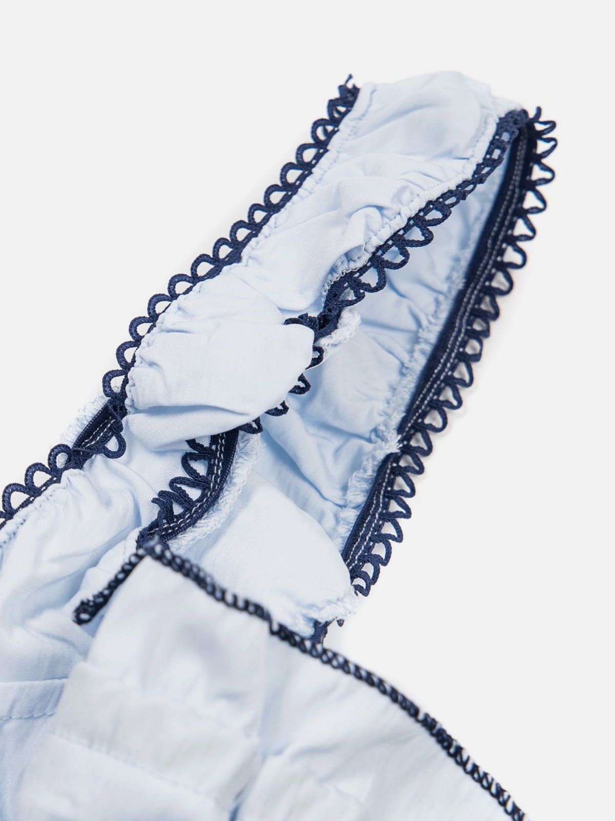 Aelfric Eden Ruched Lace-Up Tank Top