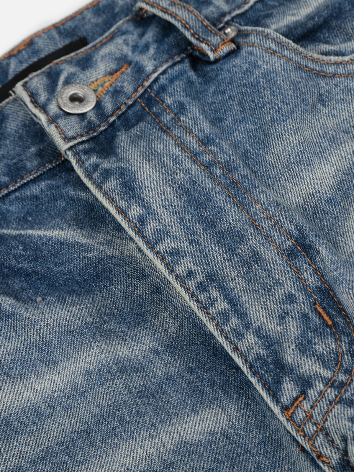 Aelfric Eden Washed Distressed Jeans