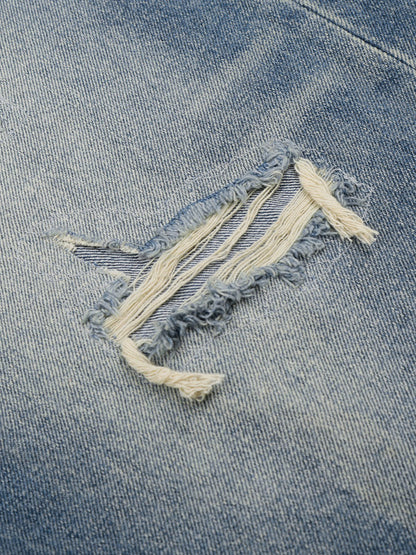 Aelfric Eden Washed Distressed Jeans