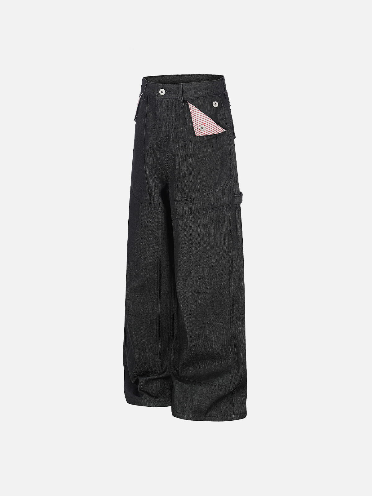 Aelfric Eden Striped Flap Pocket Jeans