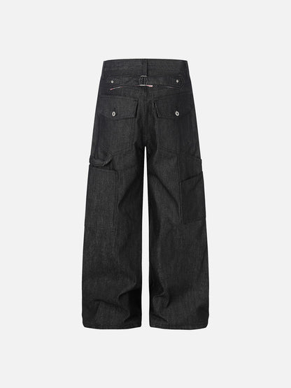 Aelfric Eden Striped Flap Pocket Jeans