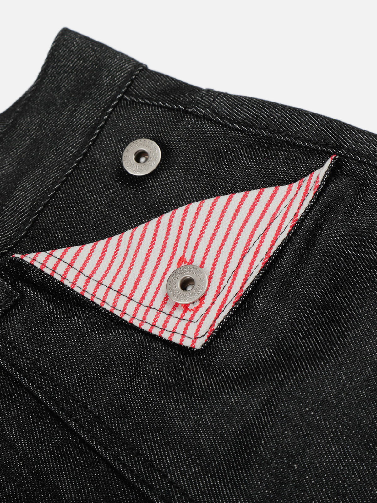 Aelfric Eden Striped Flap Pocket Jeans