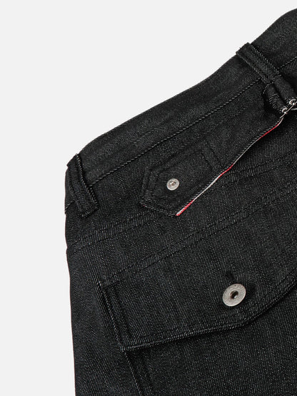 Aelfric Eden Striped Flap Pocket Jeans