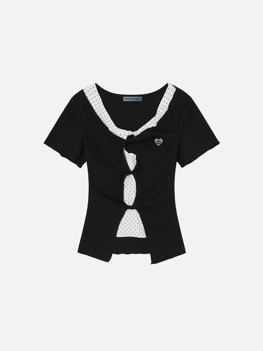 Aelfric Eden Polka Dot Layered Tee