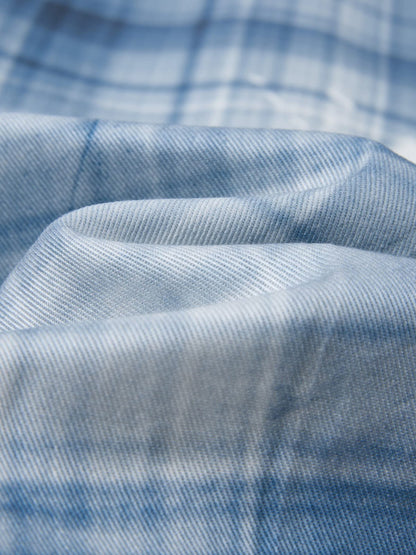 Aelfric Eden Boxy Splash Plaid Short Sleeve Shirt