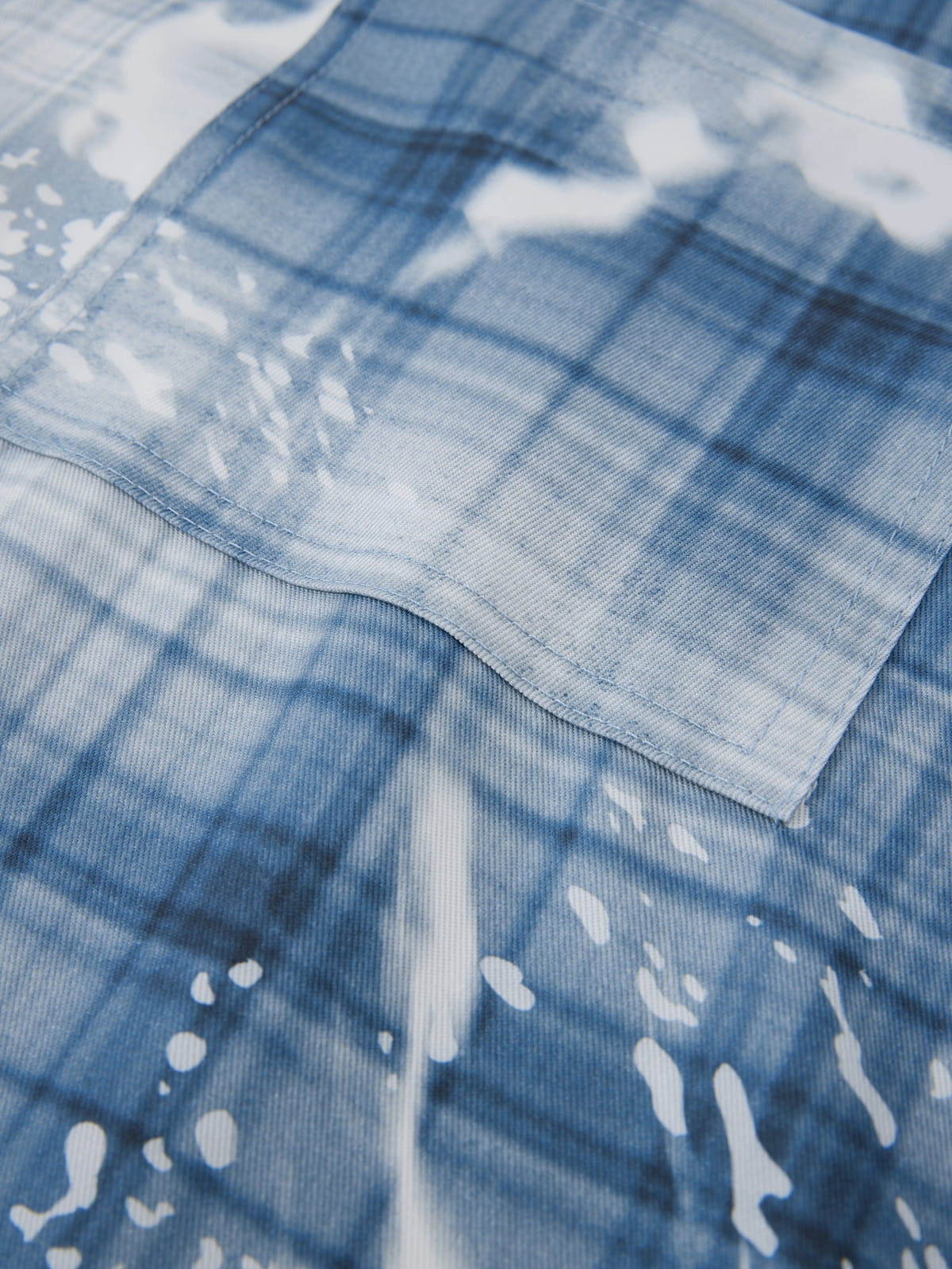 Aelfric Eden Boxy Splash Plaid Short Sleeve Shirt