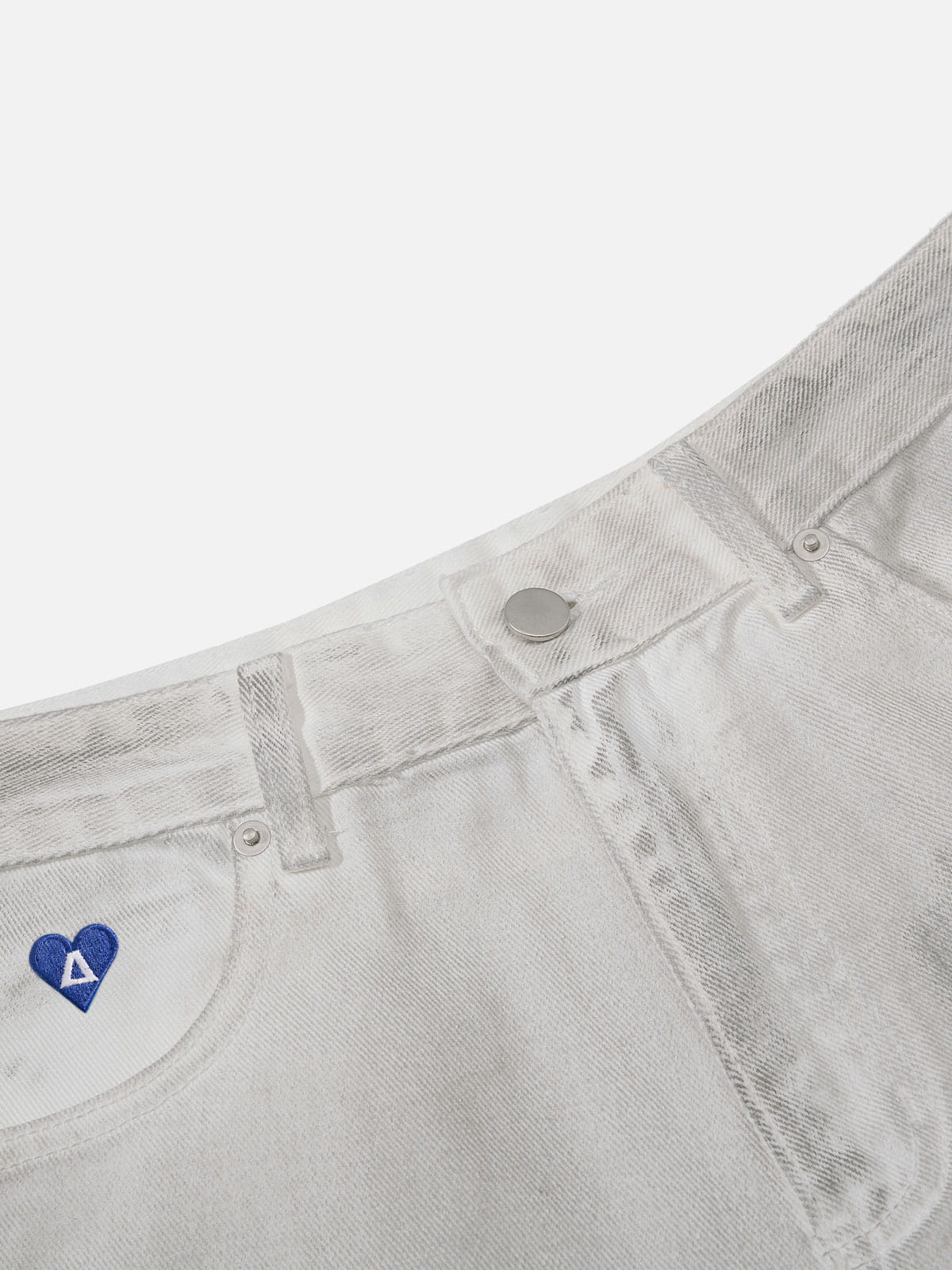 Aelfric Eden Washed Patch Longline Jorts