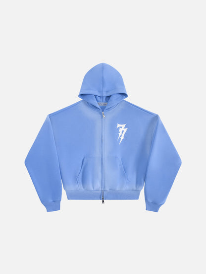 [Pre-Order] Aelfric Eden Boxy Washed Zip Up Hoodie