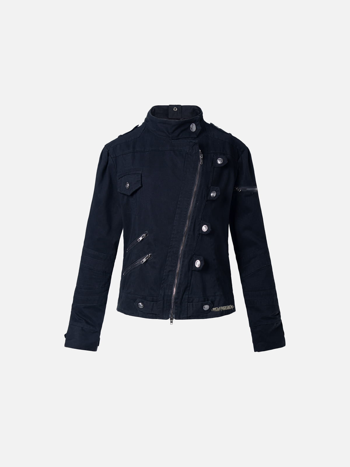 Aelfric Eden Asymmetric Zip Up Jacket
