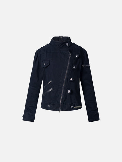 Aelfric Eden Asymmetric Zip Up Jacket