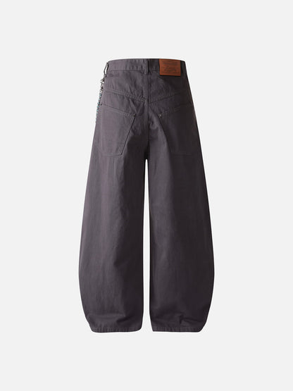 Aelfric Eden Beaded Chain Baggy Barrel Jeans