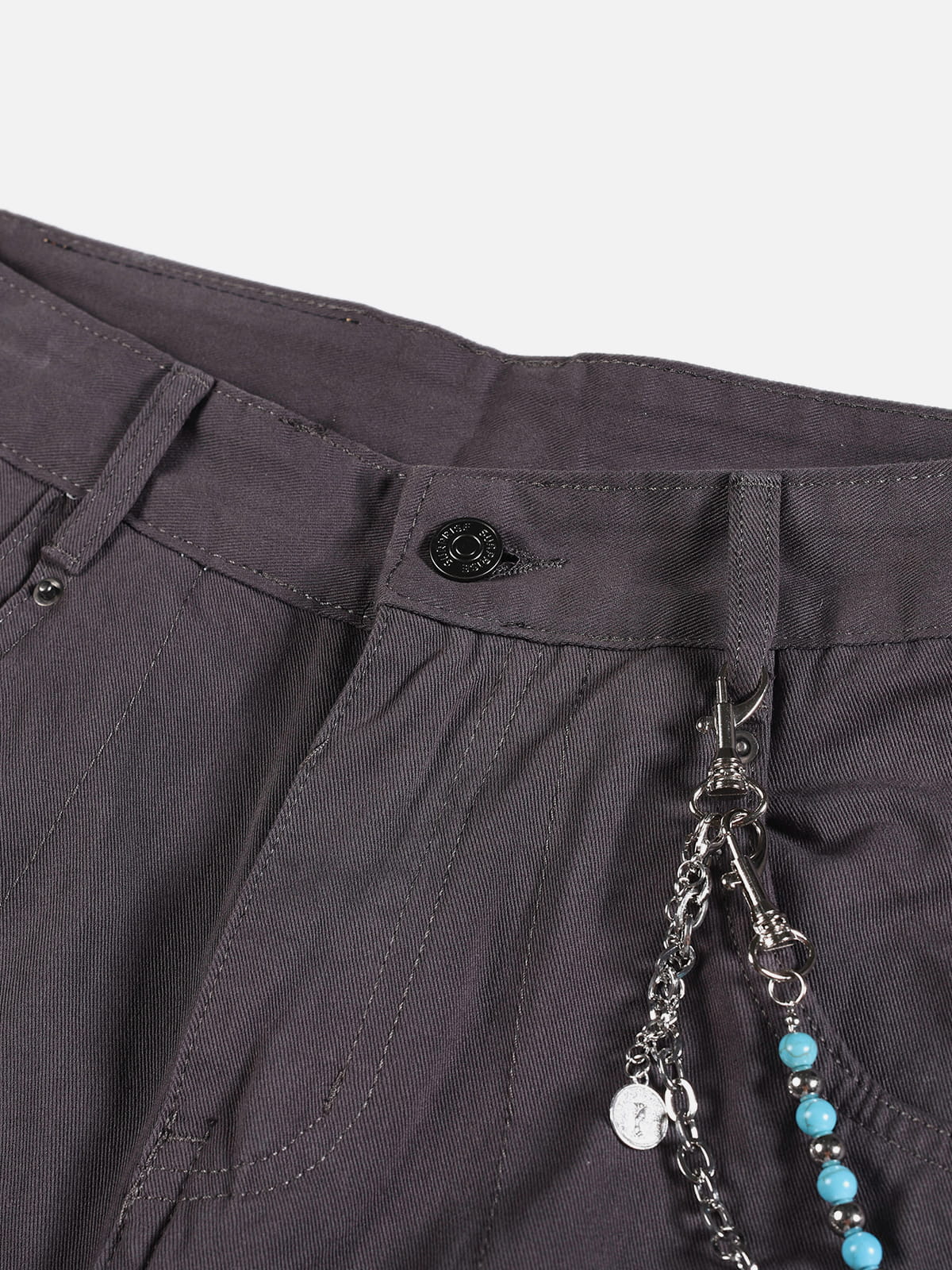 Aelfric Eden Beaded Chain Baggy Barrel Jeans