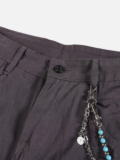Aelfric Eden Beaded Chain Baggy Barrel Jeans