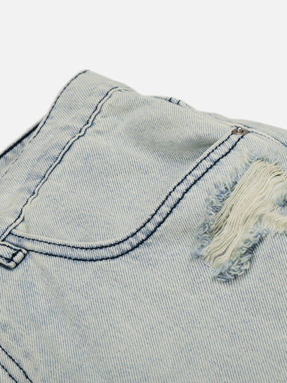 Aelfric Eden Washed Multi Pocket Longline Jorts