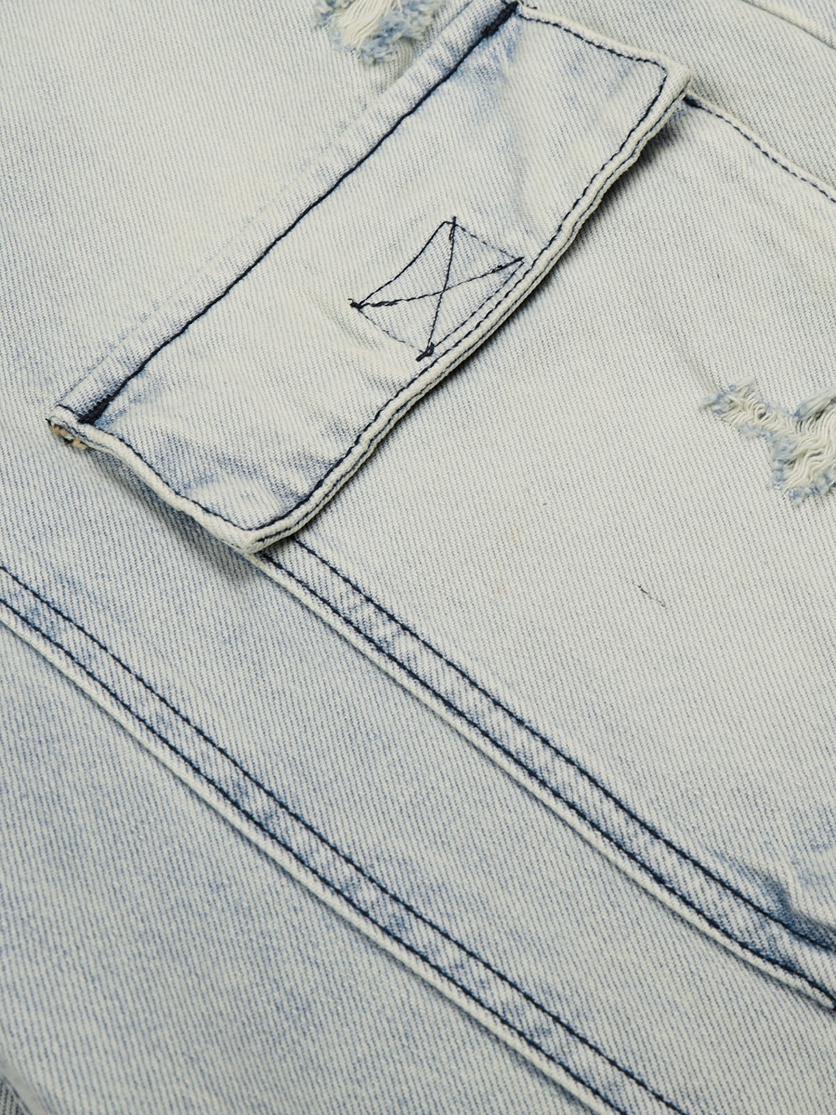 Aelfric Eden Washed Multi Pocket Longline Jorts