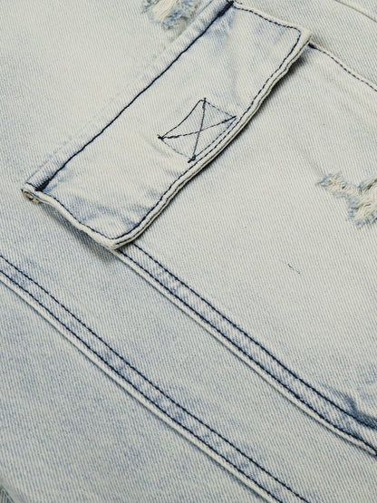 Aelfric Eden Washed Multi Pocket Longline Jorts