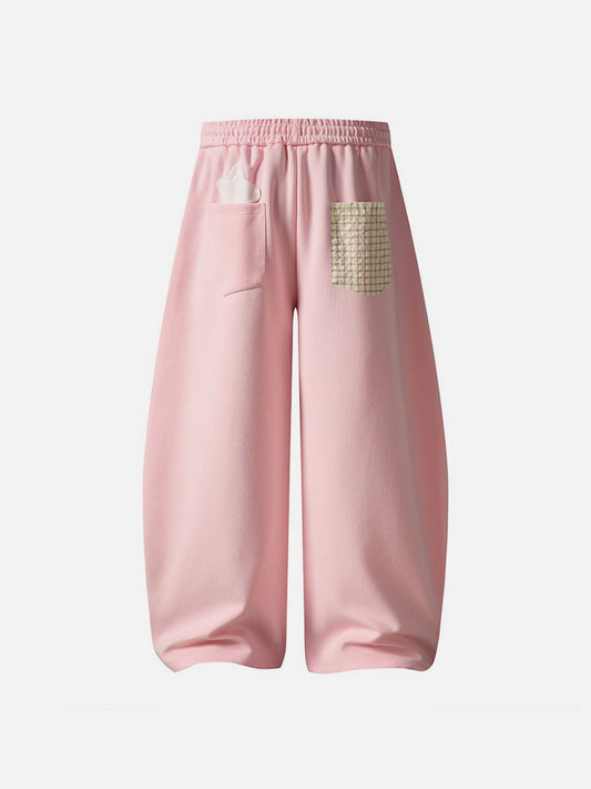Aelfric Eden Star Patch Baggy Barrel Sweatpants