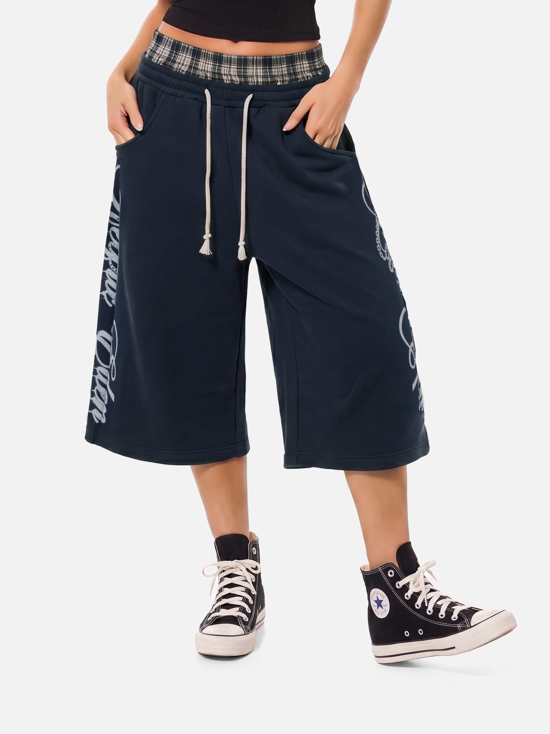 [Pre-Order] Aelfric Eden Double Waist Longline Shorts