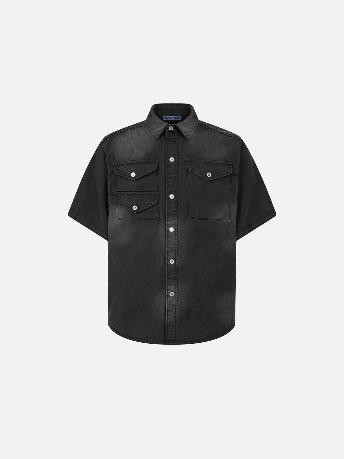 Aelfric Eden Washed Pocket Short Sleeve Shirt
