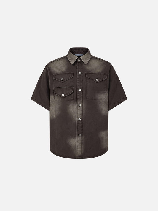 Aelfric Eden Washed Pocket Short Sleeve Shirt