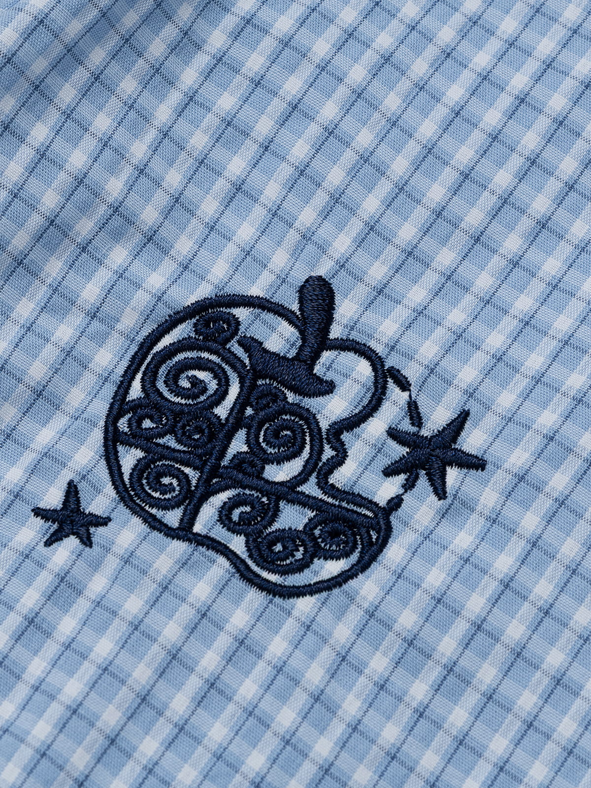 Aelfric Eden Embroidered Plaid Short Sleeve Shirt