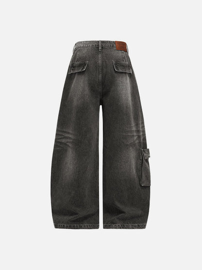 Aelfric Eden Curved Seam Baggy Barrel Jeans