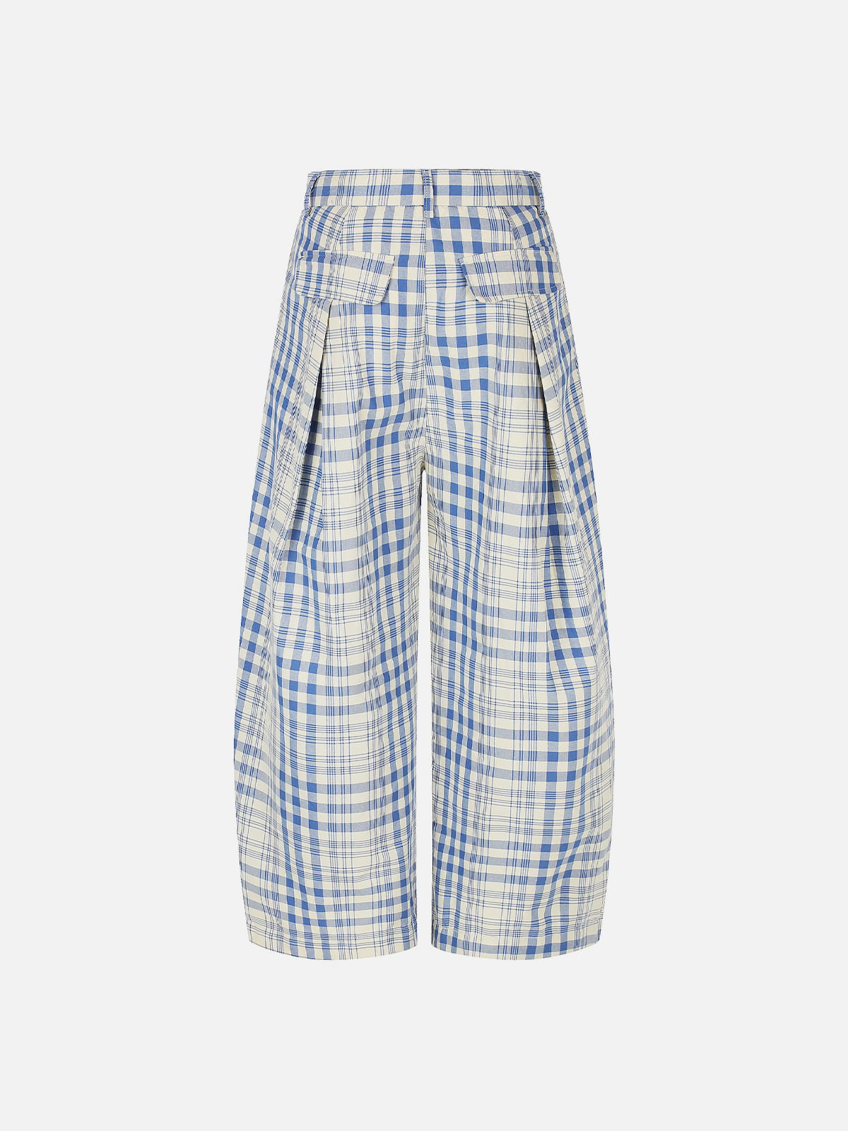 Aelfric Eden Plaid Baggy Barrel Pants