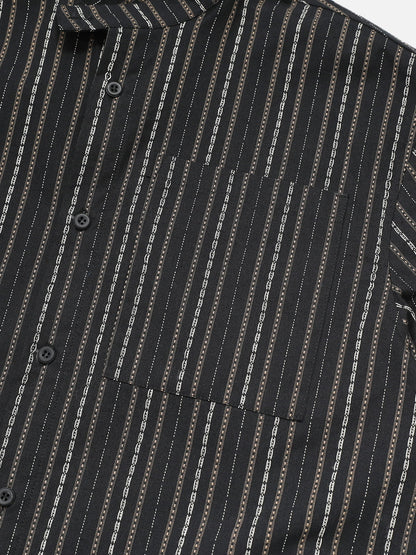 Aelfric Eden Striped Short Sleeve Shirt