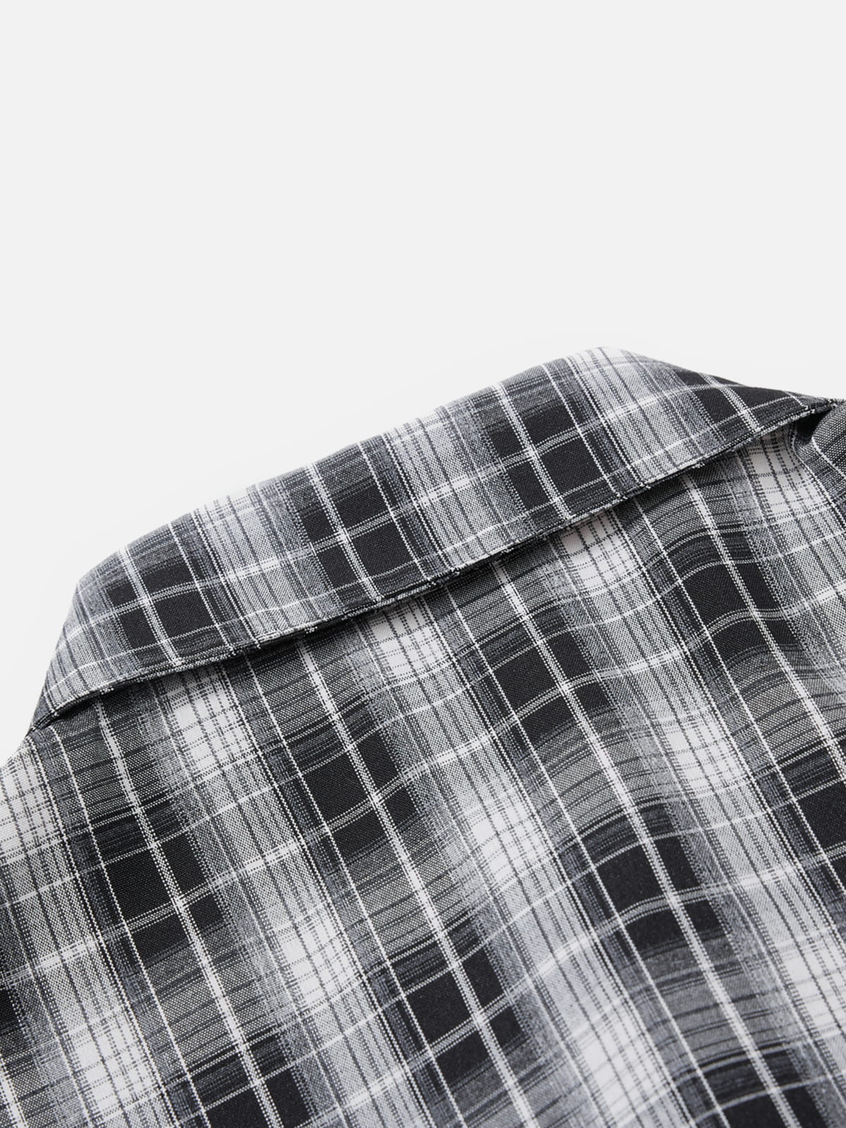 Aelfric Eden Plaid Ruffle Short Sleeve Shirt