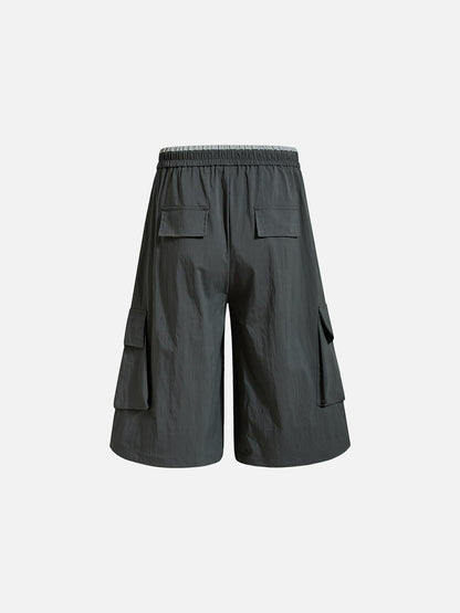 Aelfric Eden Utility Multi Pocket Longline Shorts