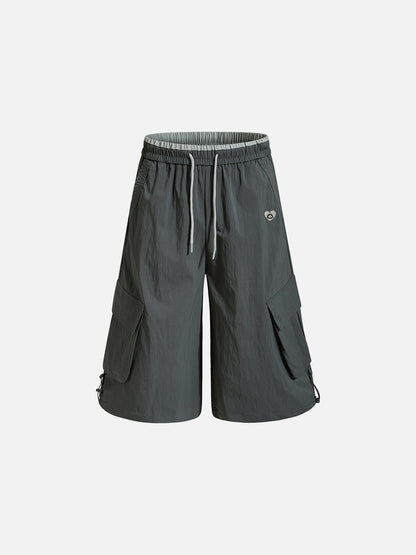 Aelfric Eden Utility Multi Pocket Longline Shorts
