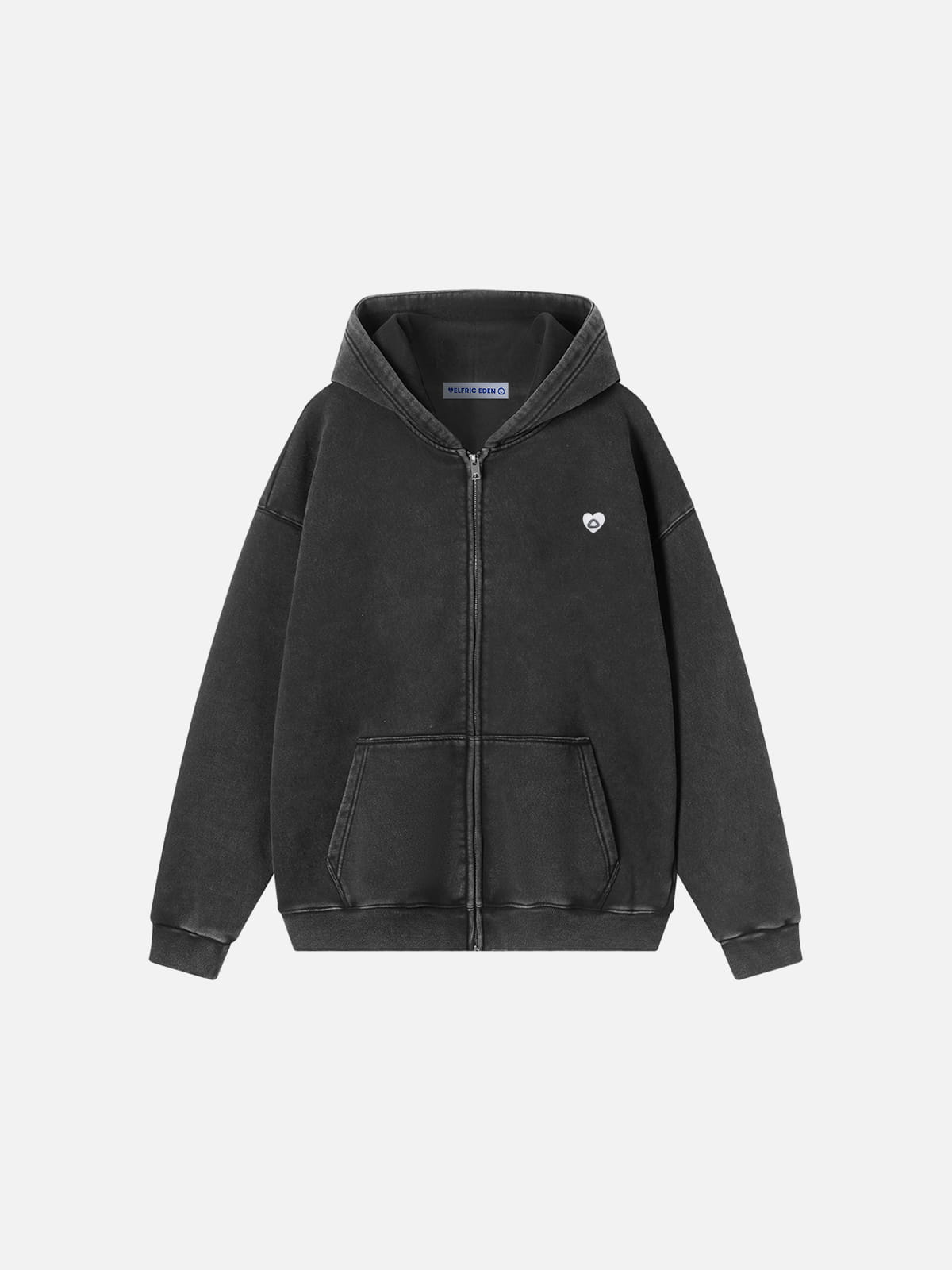Aelfric Eden Washed Zip Up Hoodie