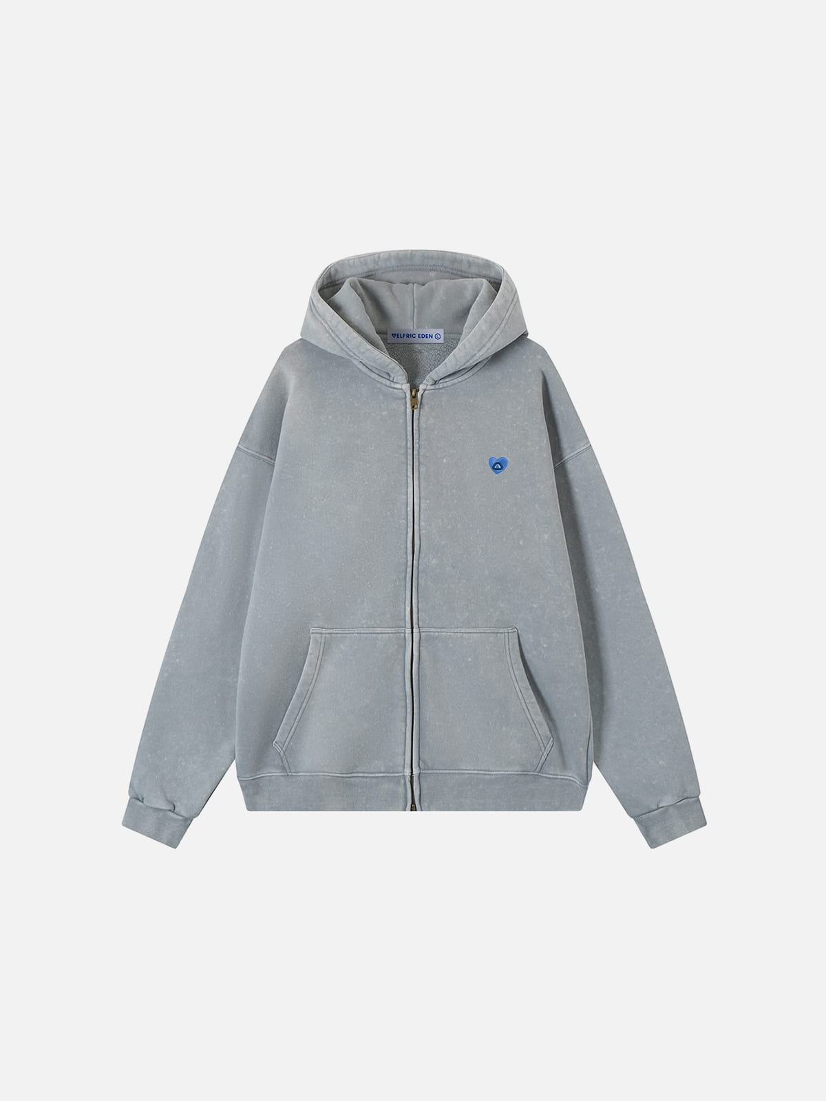 Aelfric Eden Washed Zip Up Hoodie