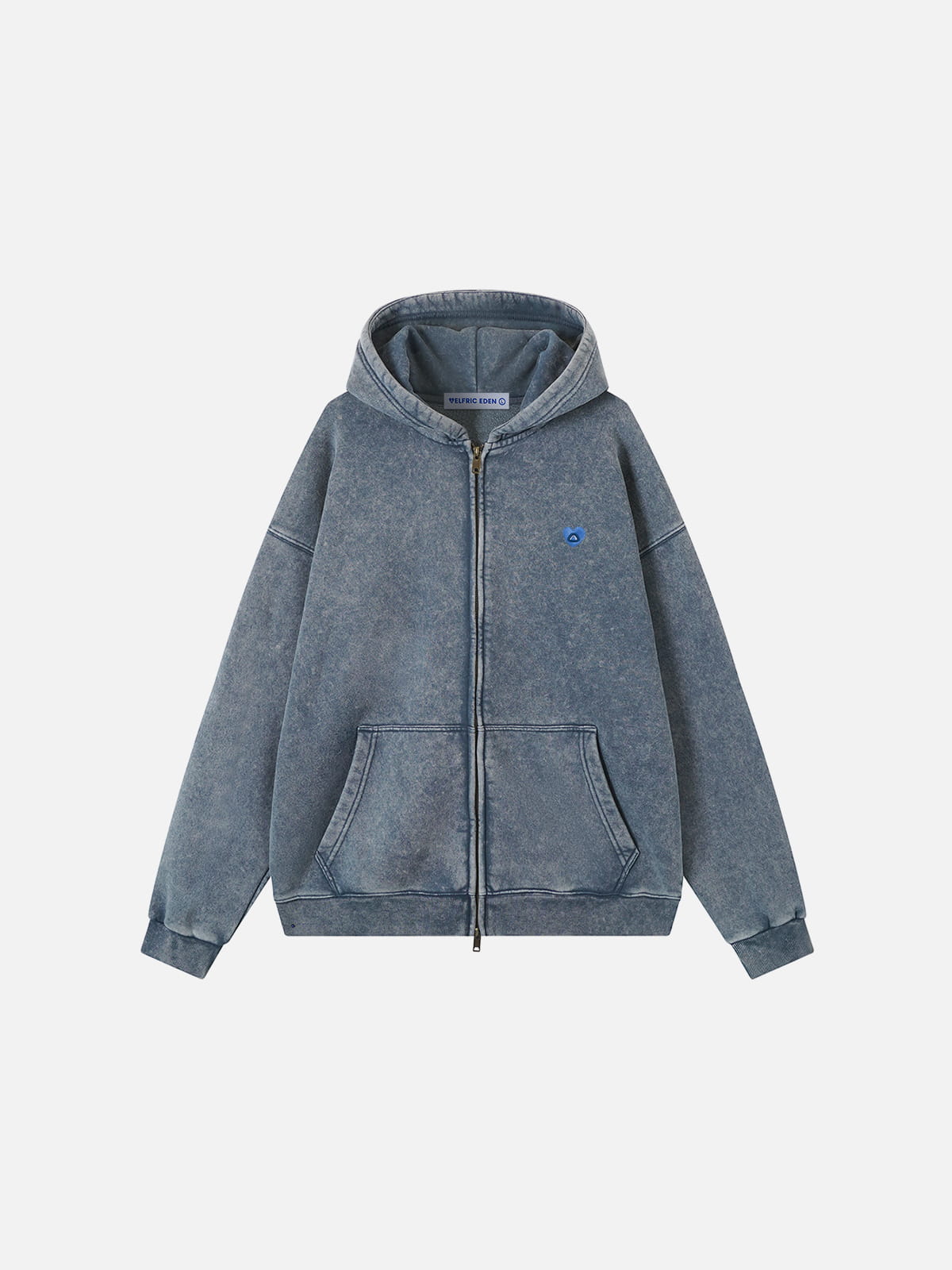 Aelfric Eden Washed Zip Up Hoodie
