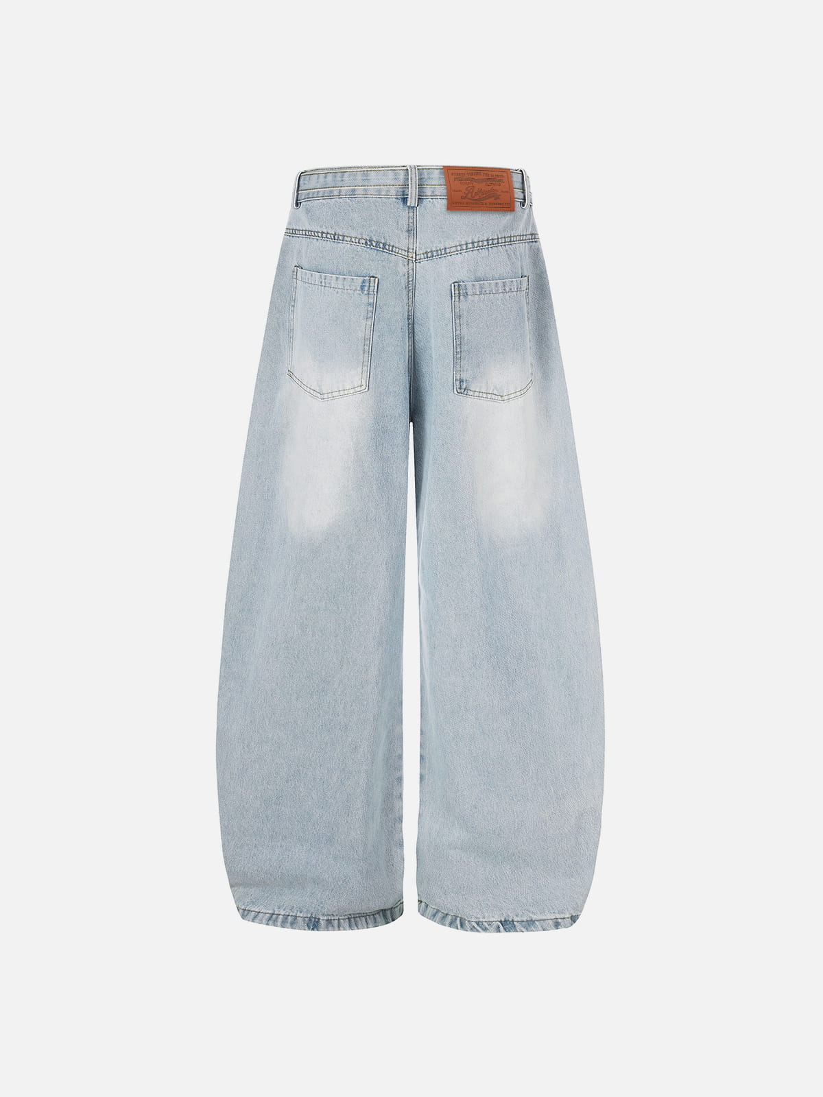 Aelfric Eden Ripped Seam Baggy Barrel Jeans