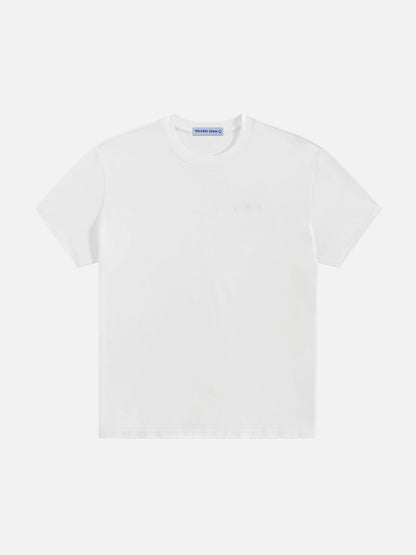 Aelfric Eden Script Embroidered Tee
