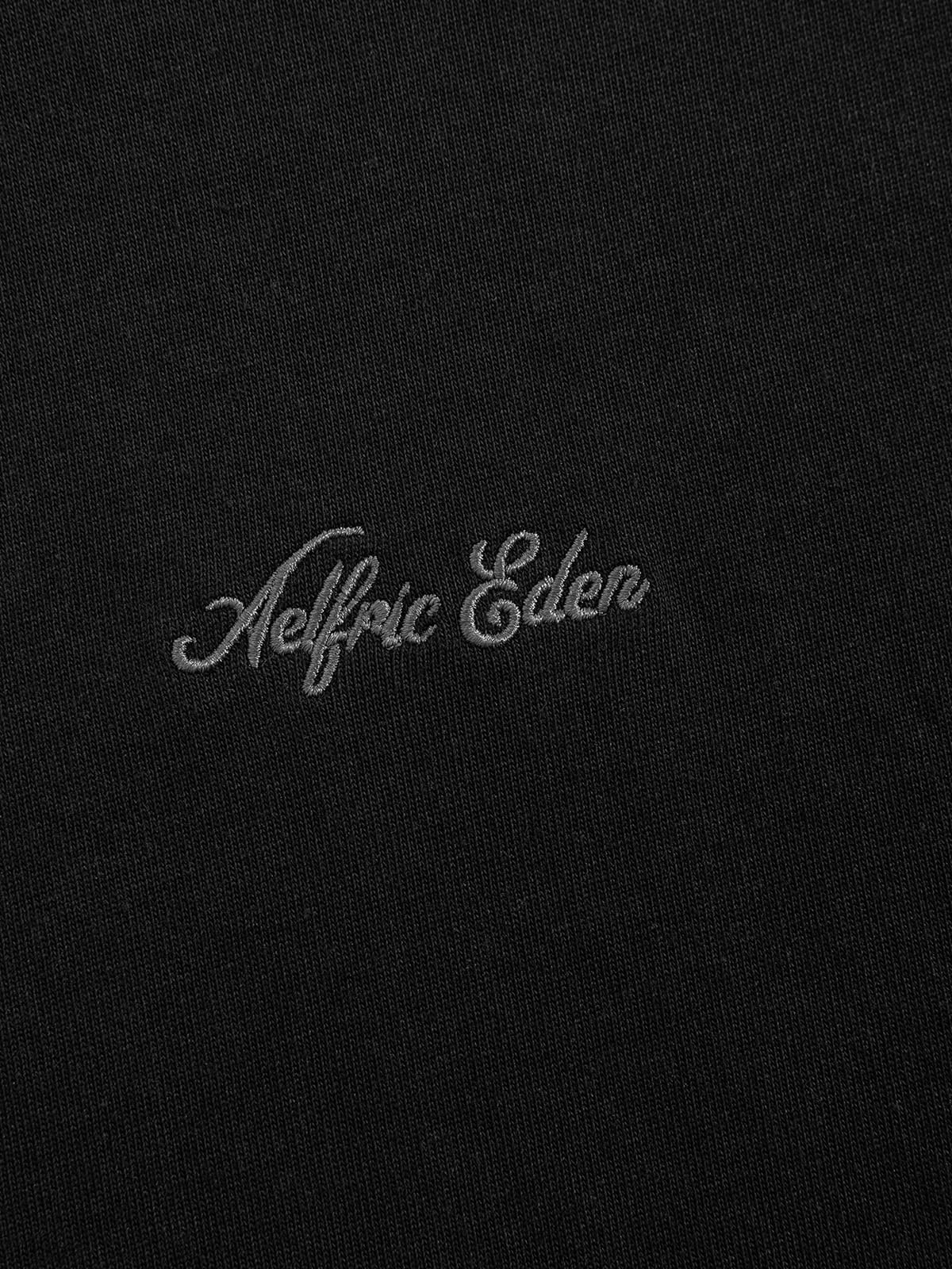 Aelfric Eden Script Embroidered Tee
