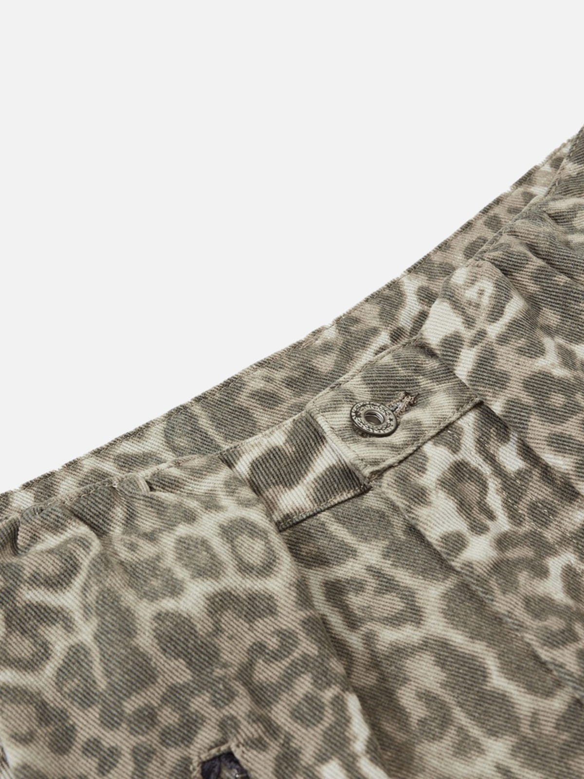 Aelfric Eden Leopard Baggy  Barrel Jeans