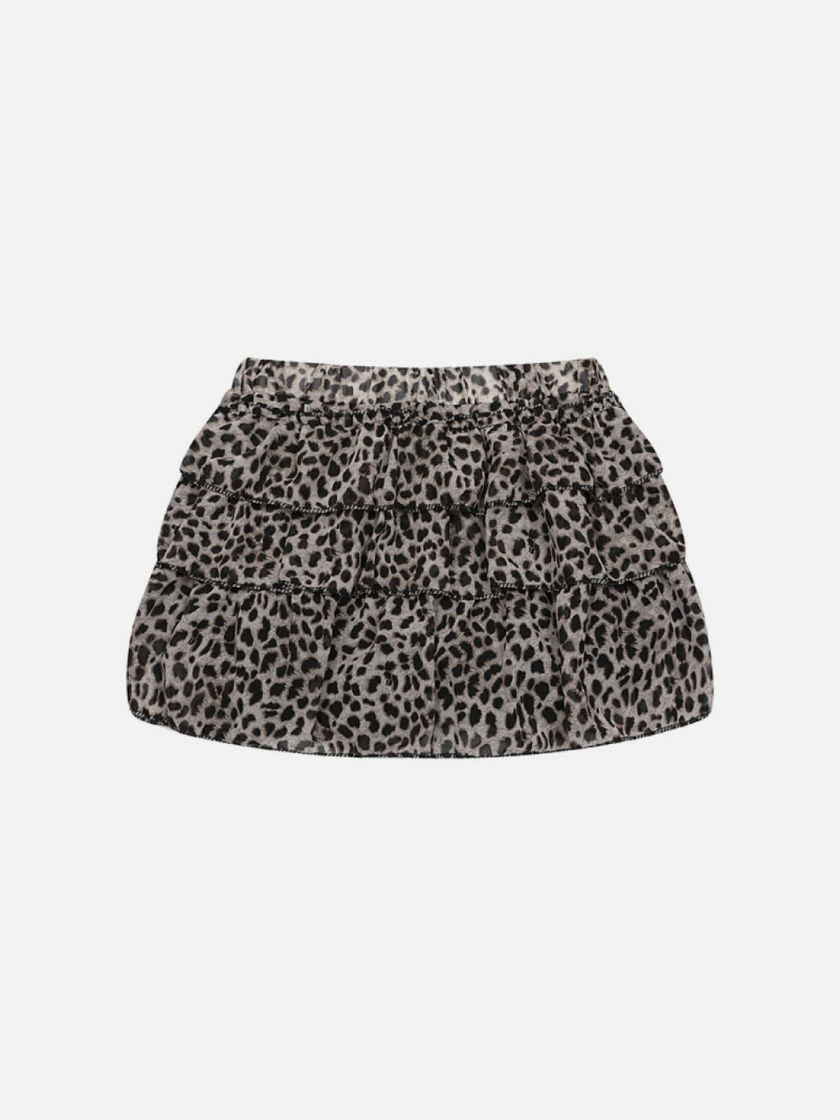 Aelfric Eden Leopard Ruffle Skirt
