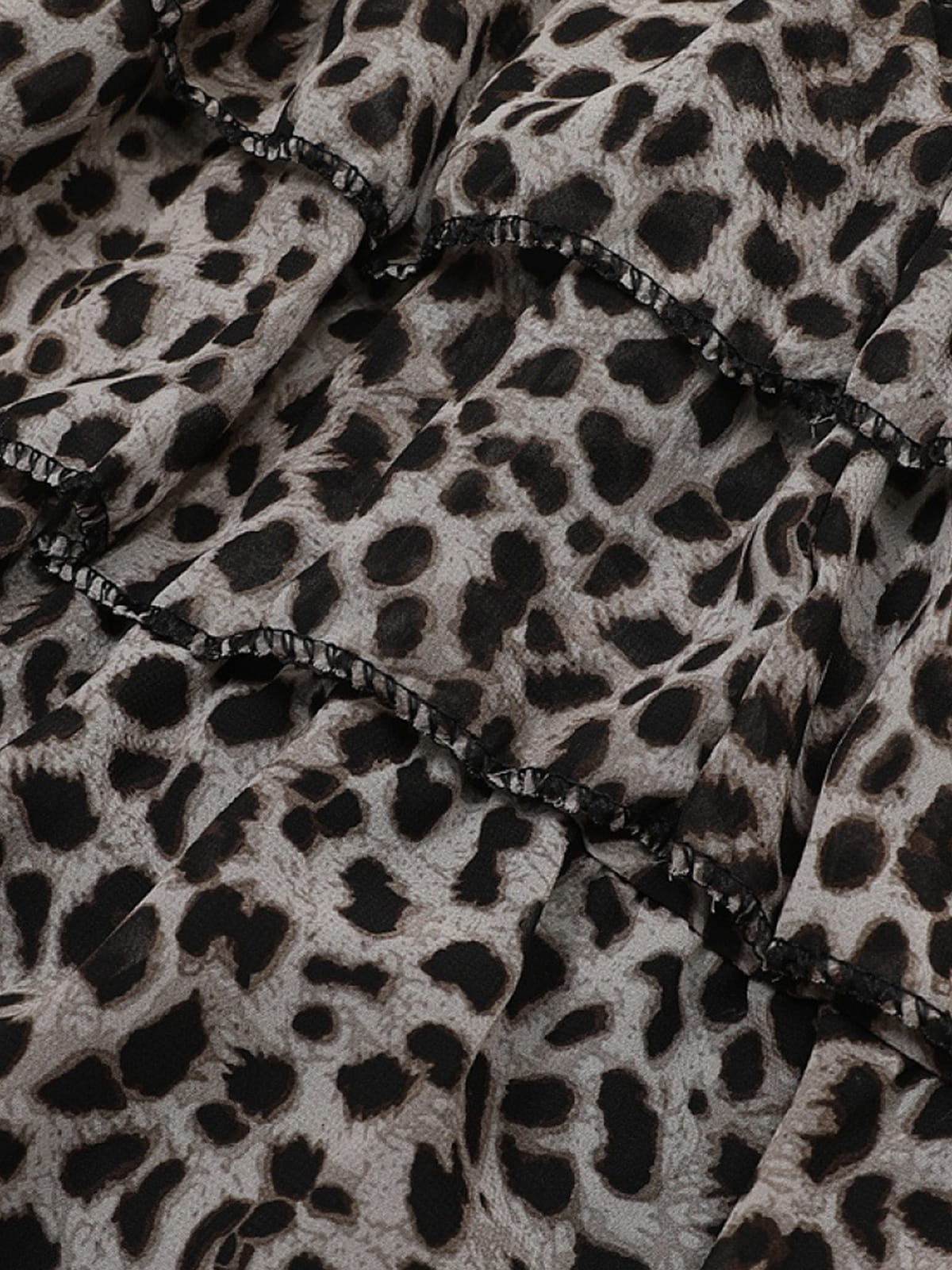 Aelfric Eden Leopard Ruffle Skirt