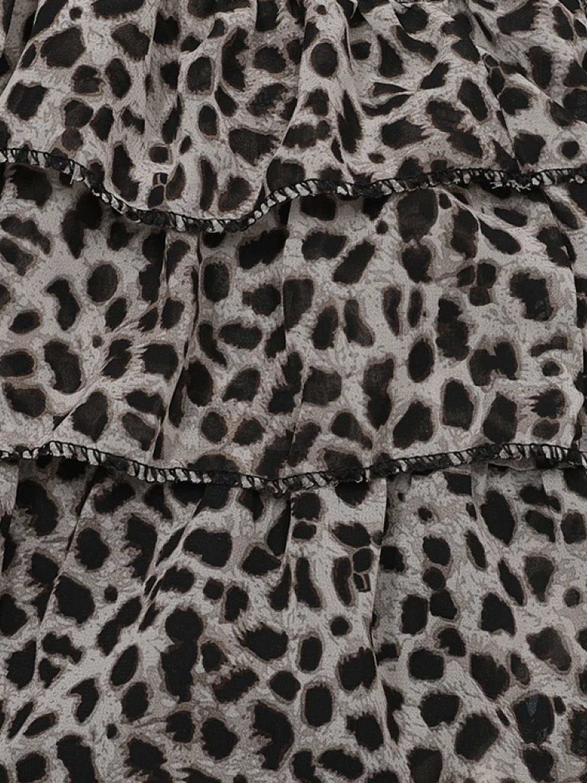 Aelfric Eden Leopard Ruffle Skirt