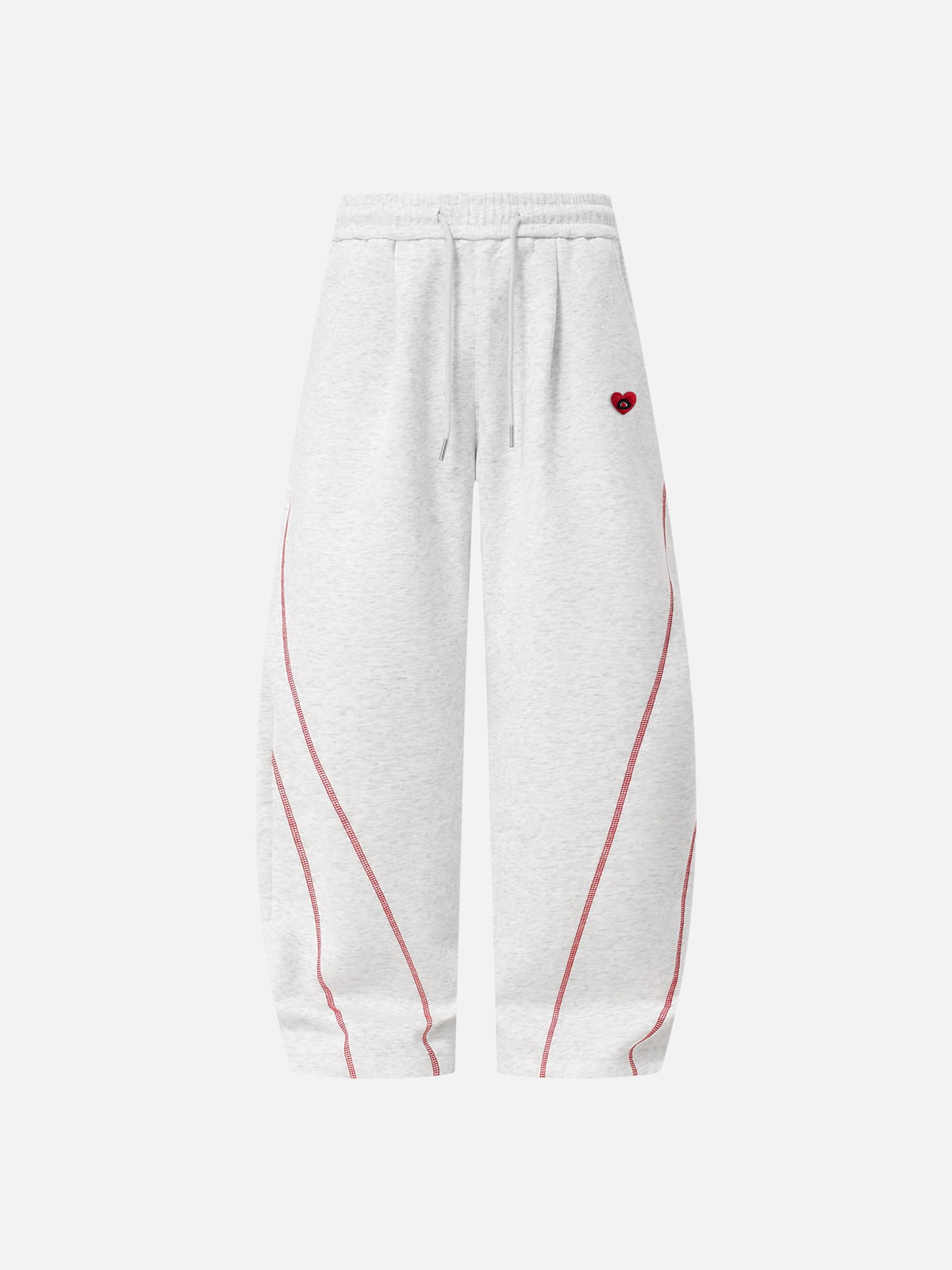 Aelfric Eden Contrast Stitch Baggy Barrel Sweatpants