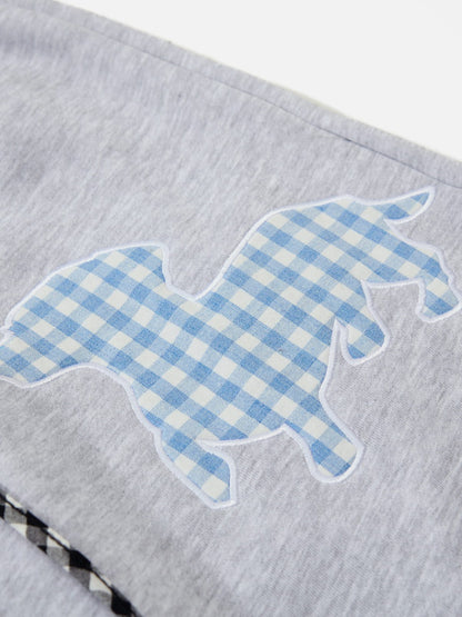 Aelfric Eden Plaid Dog Baggy Barrel Sweatpants