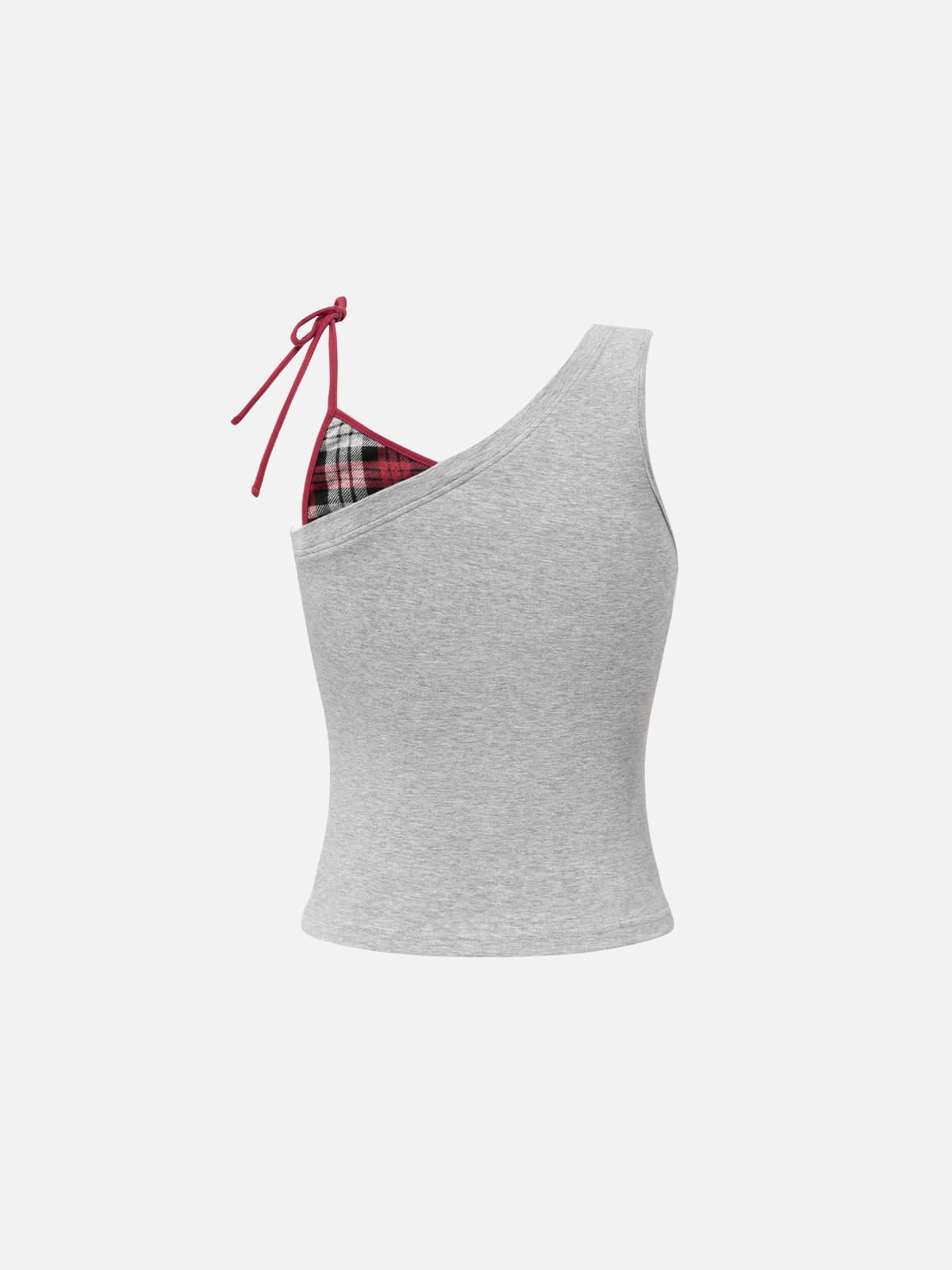 [Pre-Order] Aelfric Eden Plaid Layered Cami Top